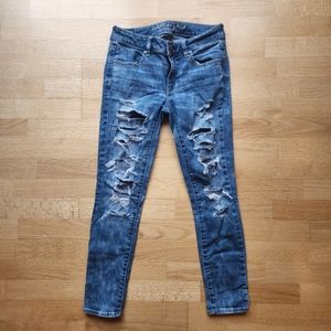 American Eagle Super Stretch Jegging Ankle